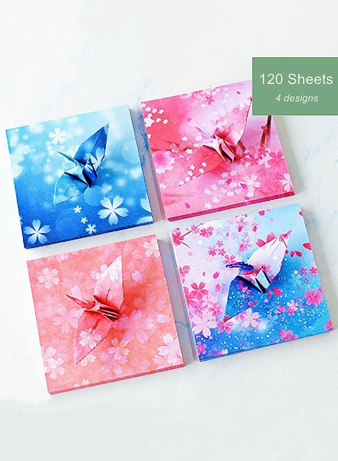 WooFree Double Sided Origami Paper 360 sheets with 12 Different Designs - Image 1