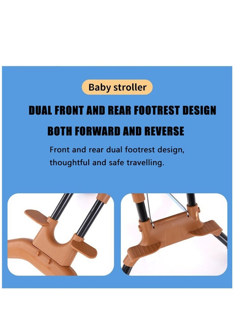 Arabest Baby Stroller, Lightweight Travel Stroller with Reversible Toddler Seat - Travel Stroller for Toddlers Aged 1-3 - Compact Baby Stroller for Travel - Foldable, Sturdy, Safe  - Image 2
