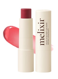 Melixir Melixir Vegan Lip Butter 05 Dewy RoseTinted 11 more colors 013oz Bee Free Petrolatum Free Deep Nourishing PlantBased Vegan Chapstick Vegan Lip Balm for Dry Cracked and Chapped Lips 