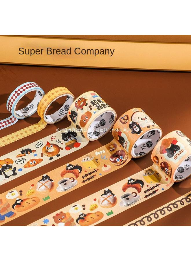 Bluejw Fang Dao | Bread Hand Book Suit Gift Box Girl's High Color Notebook Girl's Cute Hand Book Complete Set - Image 5