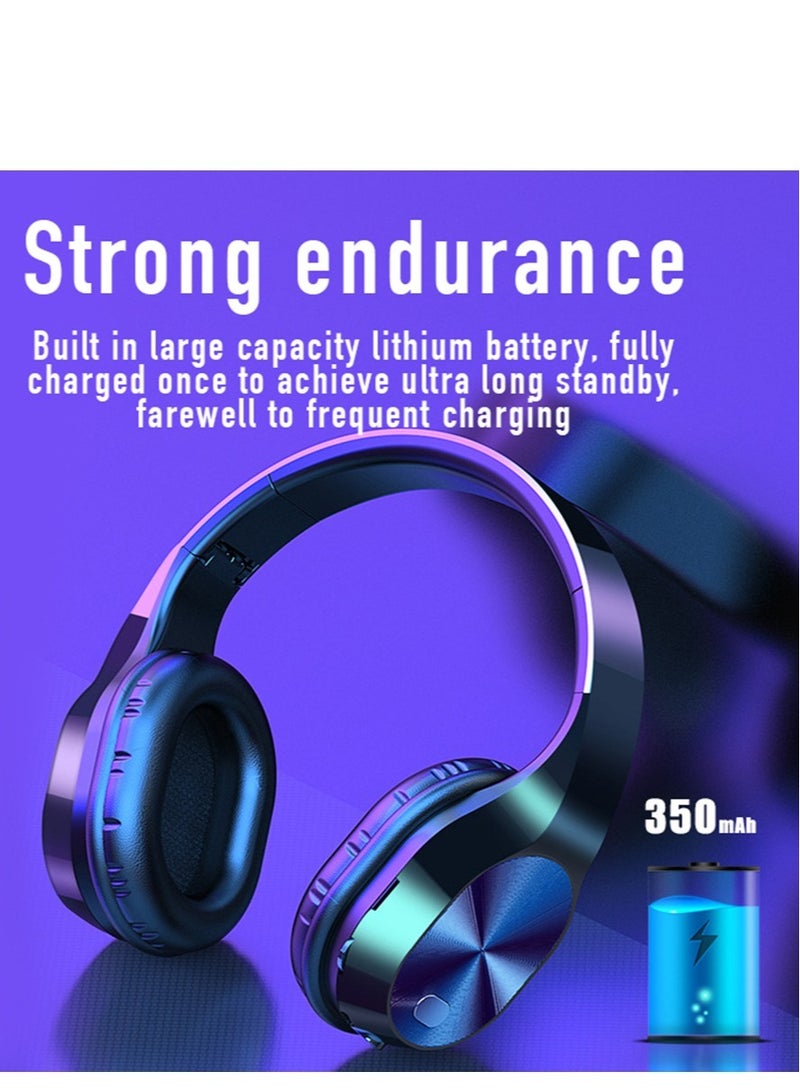 Bluetooth Over-Ear Headphones With Mic