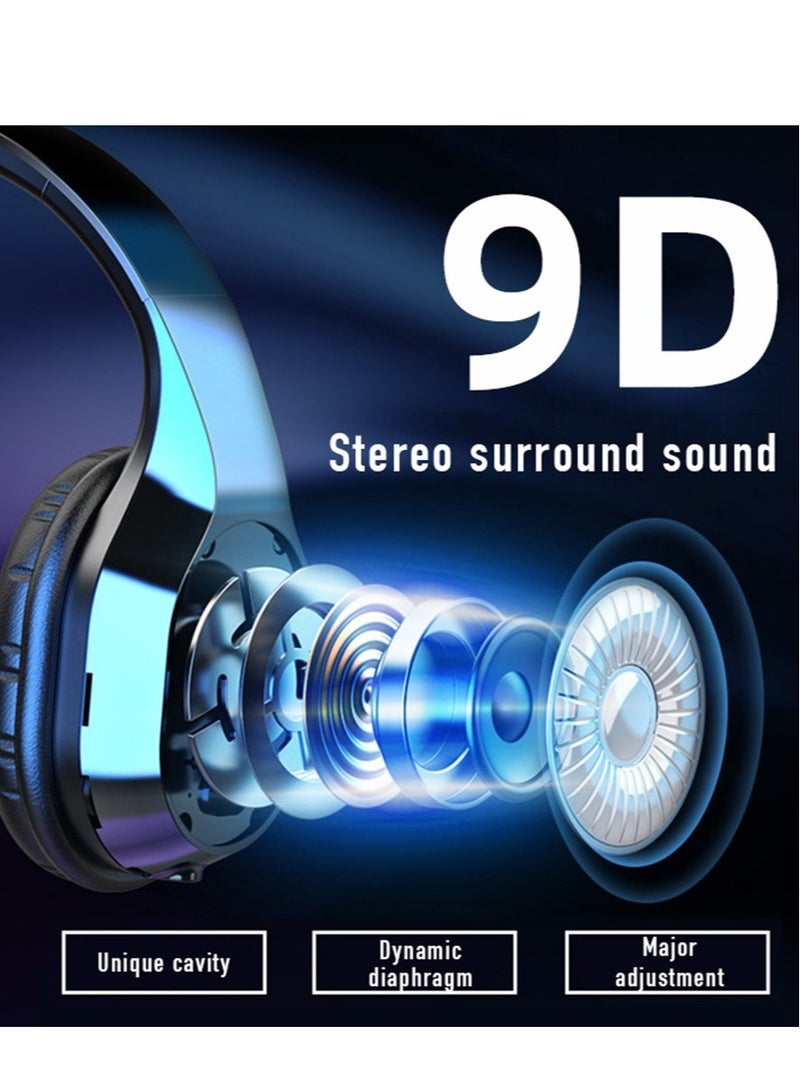 Bluetooth Over-Ear Headphones With Mic