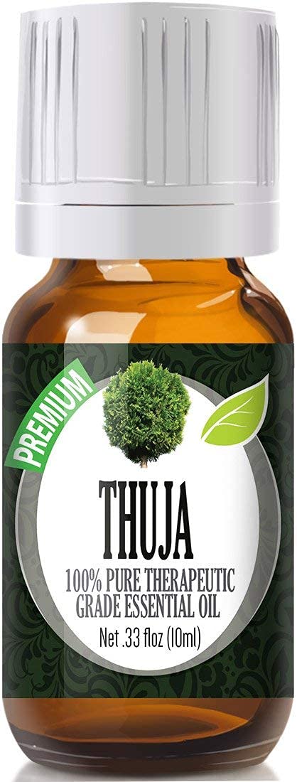 Healing Solutions 10ml Oils Thuja Essential Oil 033 Fluid Ounces