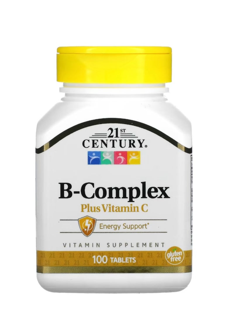 21st CENTURY B-Complex Plus Vitamin C 100 Tablets  - Image 1