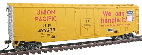 Walthers Trainline 50' Plug-Door Boxcar-Ready to Run-Union Pacific(R) 931-1672 HO Scale Model Railroad - Freight Model - Image 1