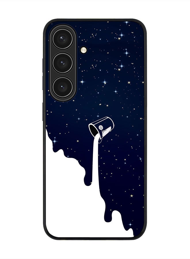 Stylizedd For Samsung Galaxy S25 5G Case,Slim fit Camera Protection, Shockproof Thin Phone cover  - Milky Way - Image 1