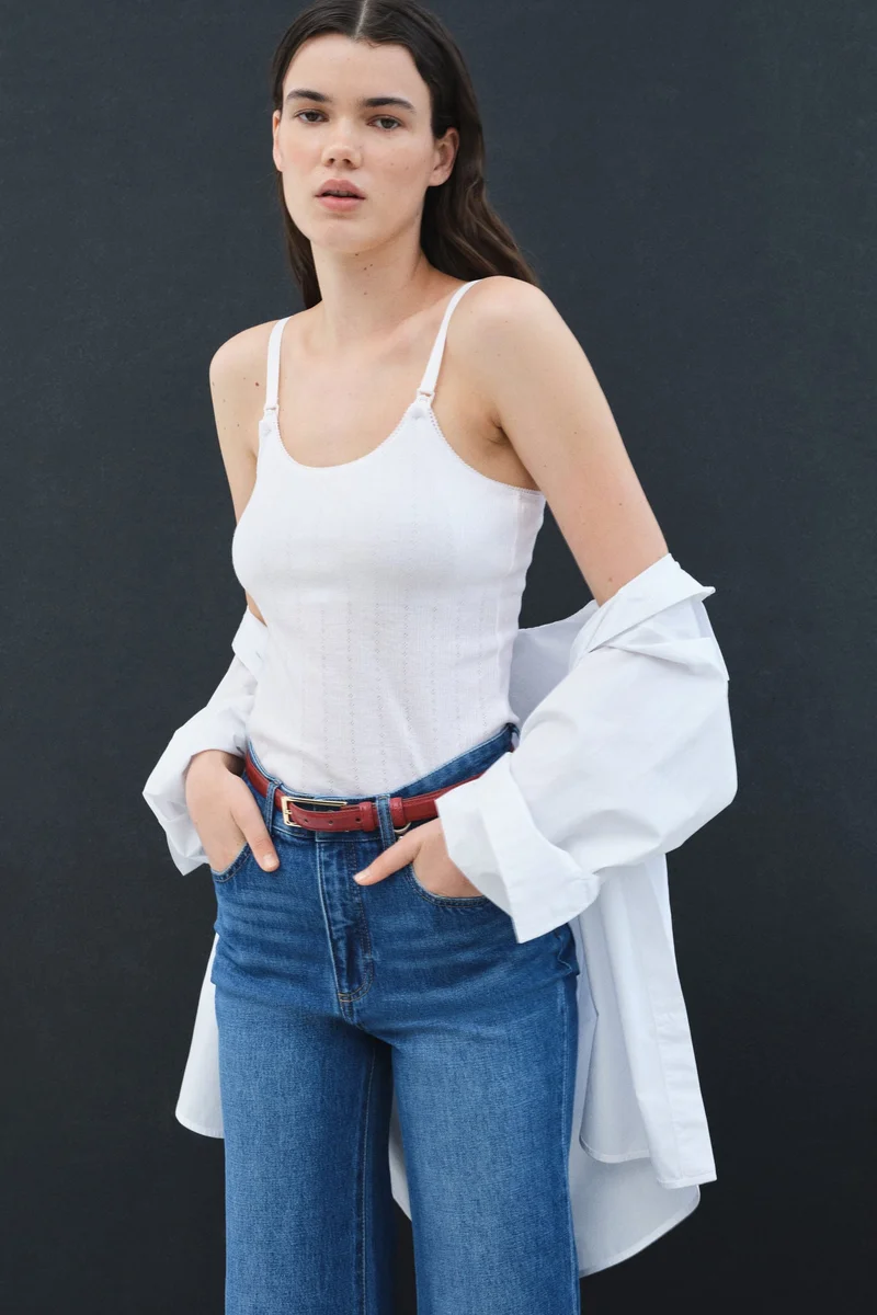 H&M MAMA 2-pack nursing strappy tops