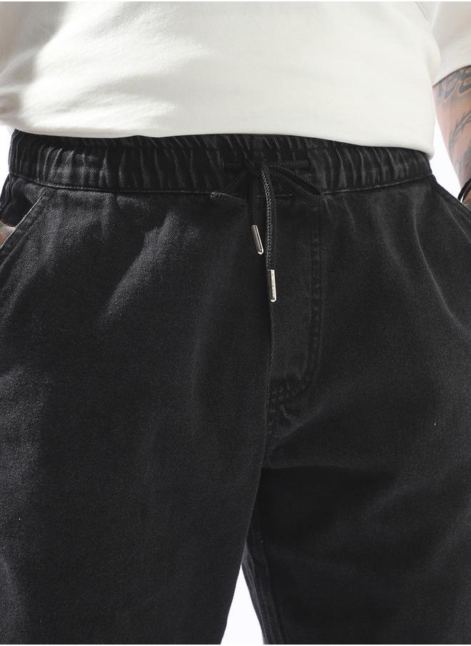 Hubberholme Men Comfort Straight Fit Mid-Rise Jeans Jogger  - Image 5