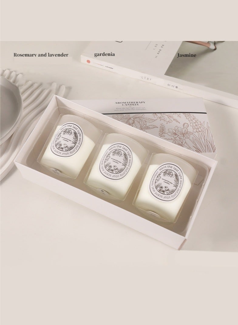 ديبتيكيو مجموعة من 3 شموع معطرة، ثلاث روائح مختلفة، اللون: أبيض - Image 5