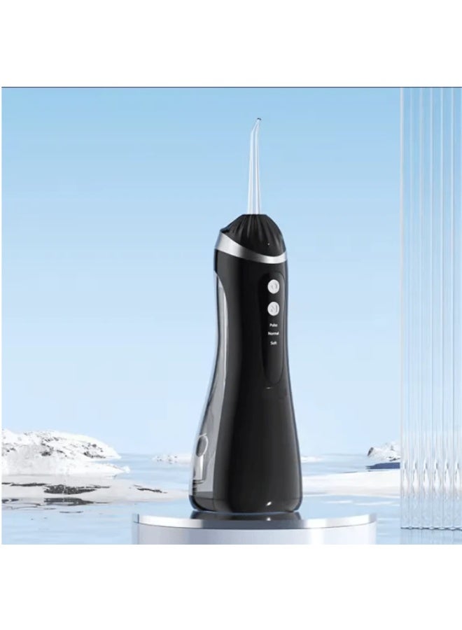 AAS ECOM Water Flosser – 4 Nozzles, USB Rechargeable, Waterproof | 5PIECE - Image 2