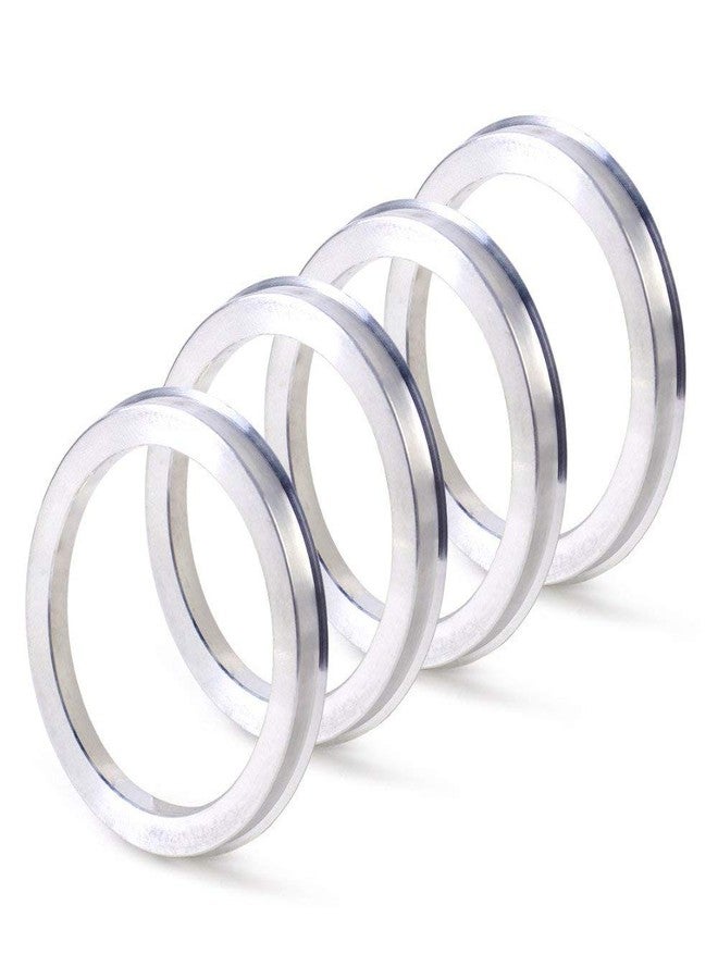 ZHTEAPR 4pc Wheel Hub Centric Rings 110 to 78.1 OD 110mm ID 78.1mm - Aluminium Alloy Wheel Hubrings 78.1 to 110 - Image 1