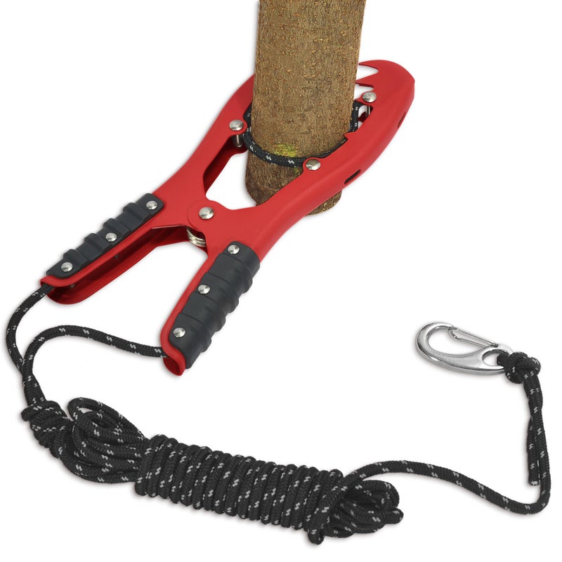 Antidious Kayak Grip Anchor, Kayak Brush Gripper With 16.4Ft Paracord And Snap Hook To Anchor Float, Canoe, Boat For Fishing Boating Camping (1Pack, Red) - Image 1