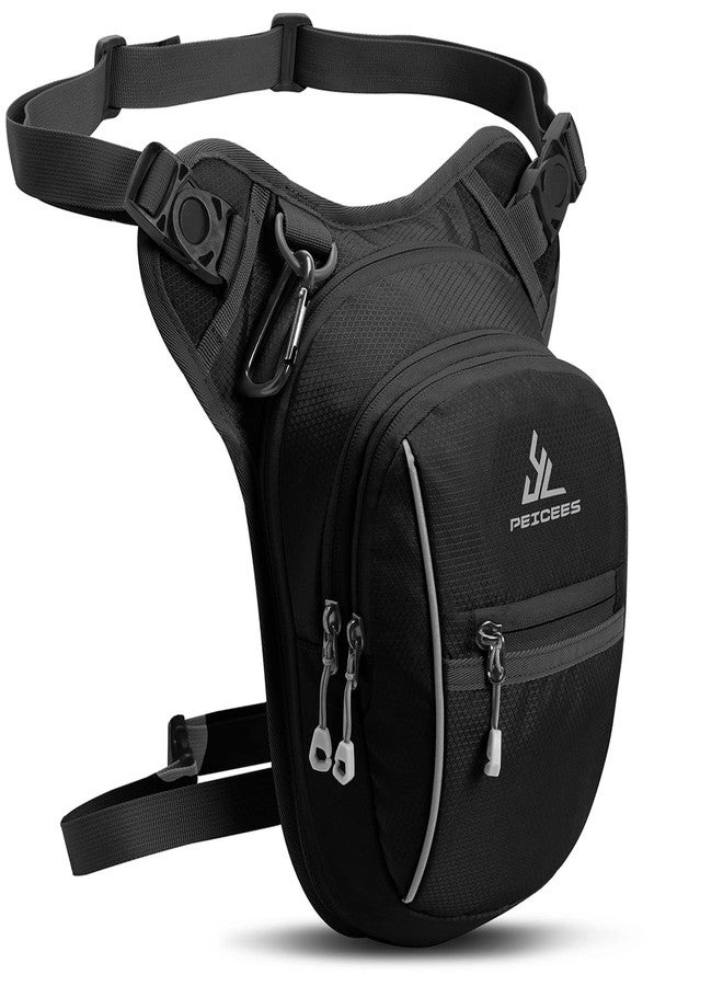 Peicees Leg Bag for Men Fanny Packs Women Men Outdoor Thigh Bags Motorcycle Ride Crossbody Backpack - Image 1