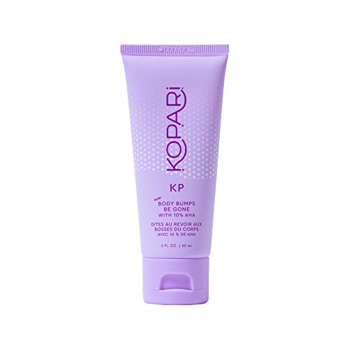 Kopari Kopari KP Body Bumps Be Gone Exfoliating Body Scrub with 10 AHA to Smooth Skin Reduce Bumps Decongest Pores Clarifying Gently Exfoliate  Wash  2 oz