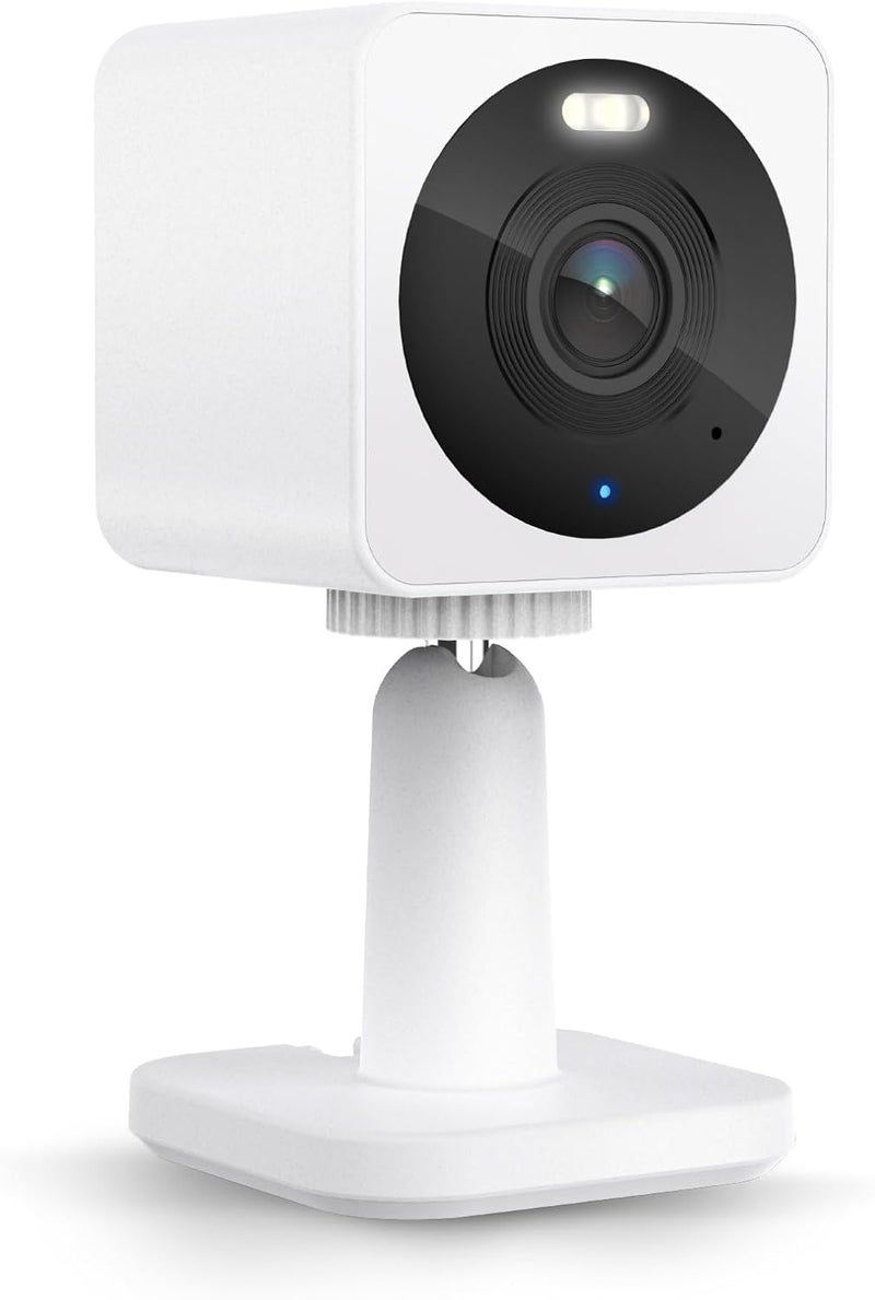 وايز كاميرا Cam OG الداخلية/الخارجية بدقة 1080p مع تقنية Wi-Fi للبيت الذكي، مع رؤية ليلية ملونة، كشاف مدمج، كشف الحركة، صوت ثنائي الاتجاه، متوافقة مع Alexa و Google، لون أبيض، إعداد خبير مجاني - Image 1