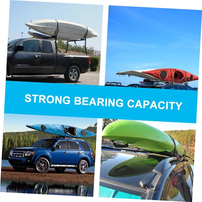 Detachable J Shaped Kayak Canoe Roof Rack Heavy Duty SUV Truck Transport Frame Set - Image 5