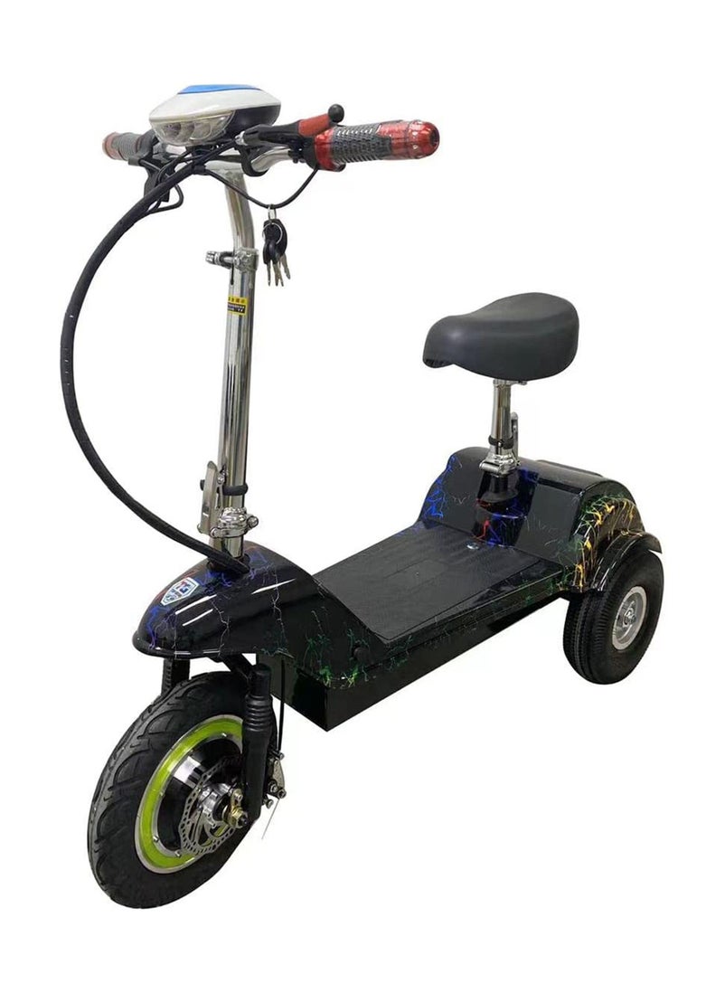 Top Gear - Gear Adult Electric Scooter Tg 50 350W Brushless Motor Max Speed 35Km/H Drive 12Inch Tire In Front Folding Commuting Scooter 36V 12Ah Lead Acid Battery Black - Image 1