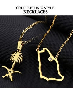 Generic Couple's versatile necklaces, a matching set of two, ethnic style necklaces, perfect for couples, spouses, and sisters to wear  - Image 4