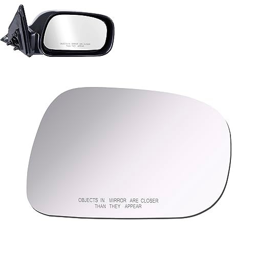 ReYee Passenger Right Side Mirror Glass fit for 2002 2003 2004 2005 2006 Toyota Camry Sedan No Backing Plate Flat Including Adhesive US Built - Image 3