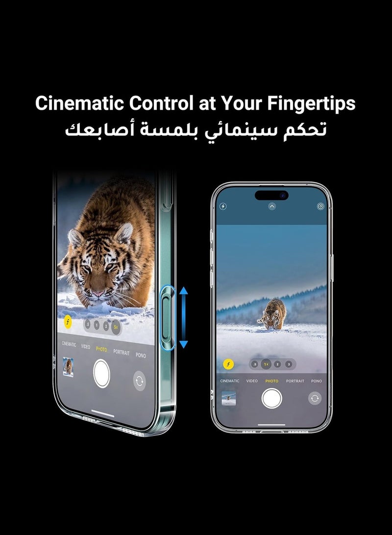 Techie حافظة آبل آيفون 16 مع ميغ سيف – غلاف رفيع، مضاد للاصفرار مع حماية عدسة الكاميرا، حامل مغناطيسي متوافق - Image 3