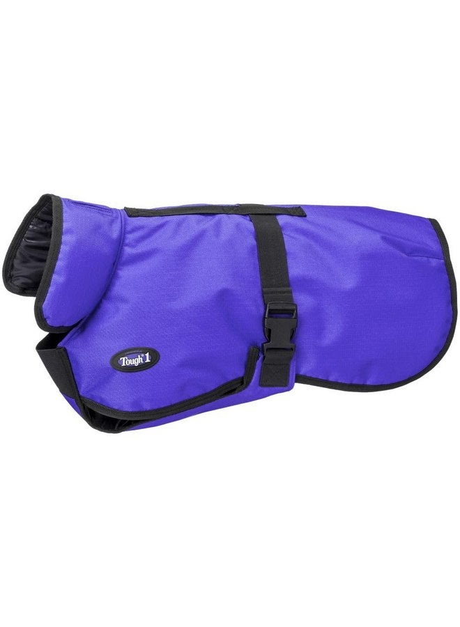 تاف 1 بطانية Tough1 600D Deluxe للكلاب، أرجوانية متوسطة الحجم