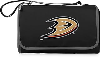 PICNIC TIME PICNIC TIME NHL Anaheim Ducks Outdoor Picnic Blanket Tote  - Image 1
