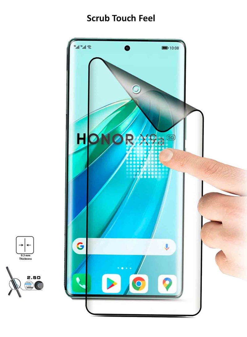 دبليو تيك واقي شاشة مرن غير لامع ومضاد لبصمات الأصابع من نانو سيراميك لهاتف Honor X9a 5G 2023 شفاف - Image 4