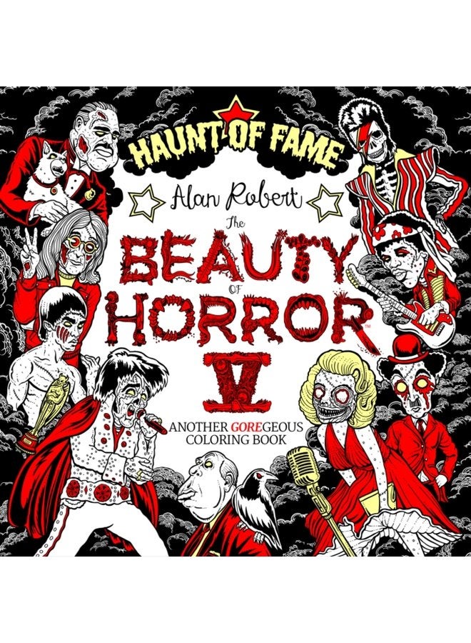 The Beauty of Horror 5 Haunt of Fame Coloring Book - Paperback