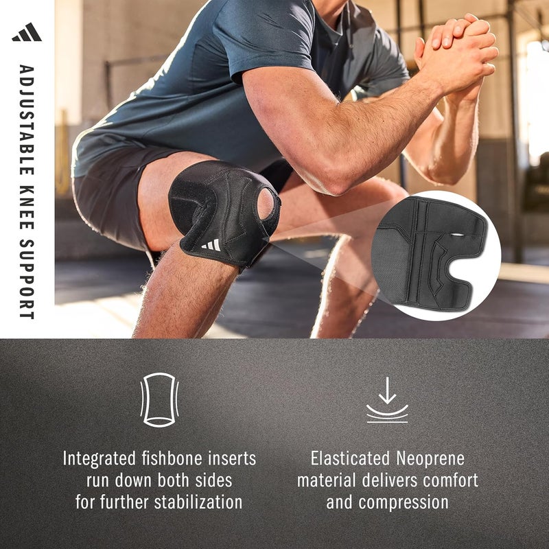 Adidas دعم الركبة القابل للتعديل من أديداس - XL - Image 3