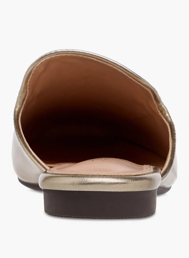 Celeste Women's Metal Accent Slip-On Mules