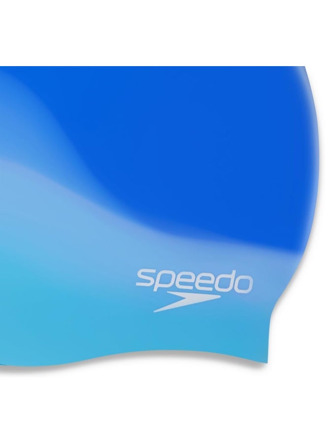 Speedo Multi Colour Silicone Swim Cap - Image 4