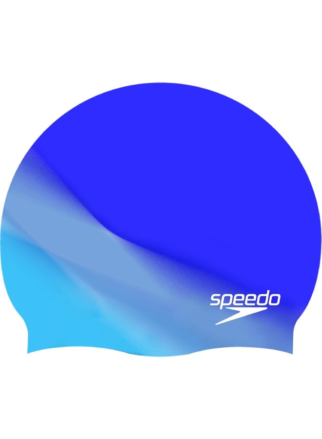 Speedo Multi Colour Silicone Swim Cap - Image 2