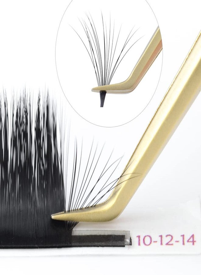 NAGARAKU Easy Fan Mega Volume Eyelash Extensions 0.03 C curl 13-15-17mm Mix Self Blooming Rapid Automatic Flower 3 Layers Soft Pre-glued Lashes - Image 3