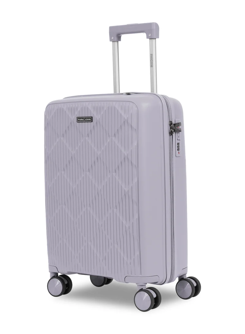 PARAJOHN Parajohn CarryX Series Set of 2 Luggage| Small 10KG & Large 30KG Polypropylene 8 Wheel Trolley Hardsided Travel Suitcase