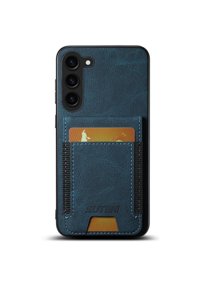 Suteni Case For Samsuny Galaxy S24+ 5G H03 Litchi Leather Card Bag Stand Back Phone Case - Image 1