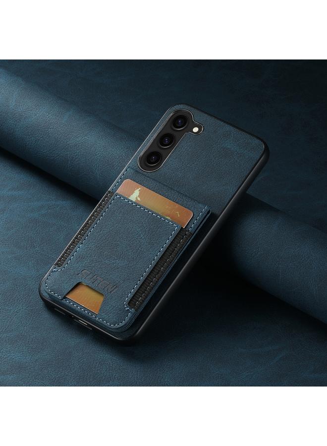 Suteni Case For Samsuny Galaxy S24+ 5G H03 Litchi Leather Card Bag Stand Back Phone Case - Image 2