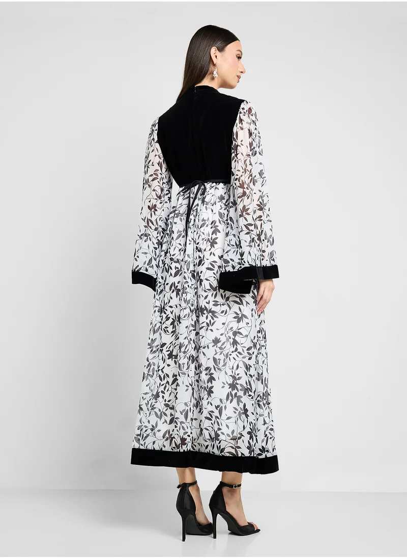 Khizana Printed Dress
