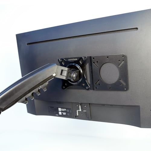 Monzlteck VESA Mount Adapter Plate for Mac mini M4 & NUC – Universal Extension Bracket for Mini PCs, Fits 75x75mm & 100x100mm VESA Monitor Arms, Securely Mount Small Computers Behind Display - Image 5