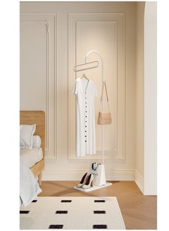D&L Ultimate Space Saver White Arch Coat Rack 175Cm Heavy Duty Multi-Functional Clothes Hanger Stand For Stylish Homes & Hotels Half-Round Design Durable Metal Sleek Organization  - Image 3
