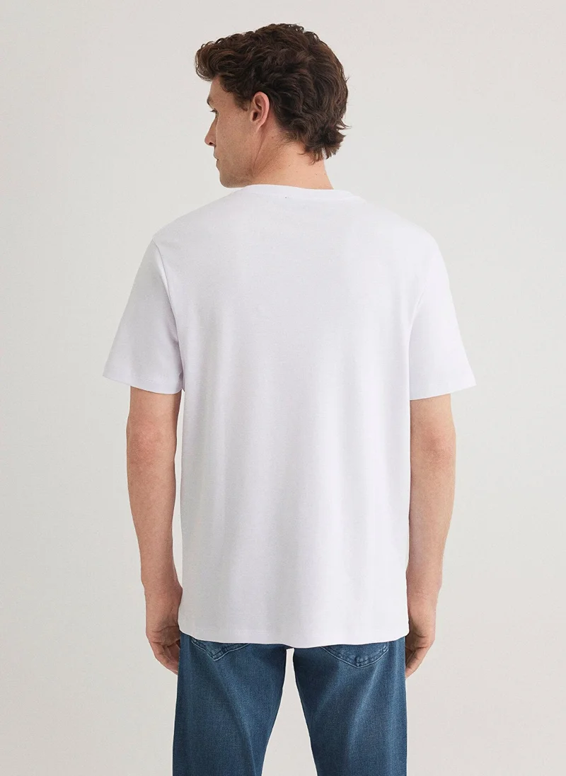 MAVI White Basic T-Shirt