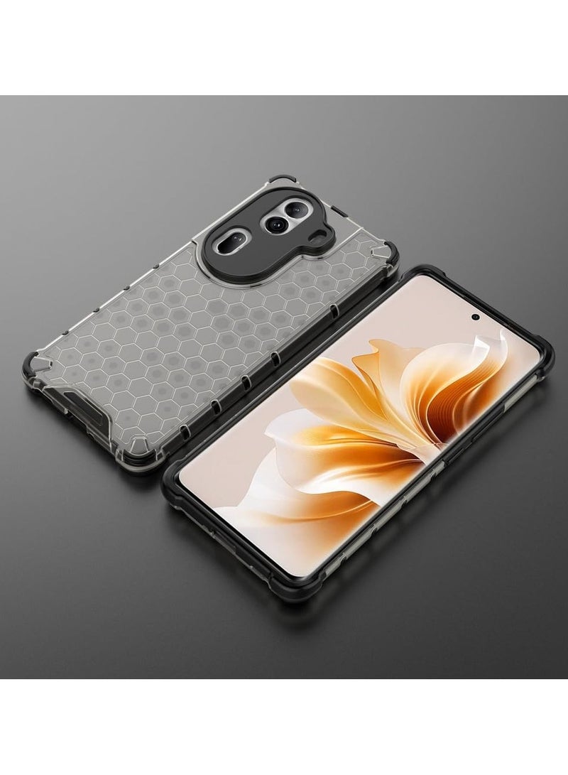 general Oppo Reno 11 Pro 5G Case Cover,Compatible with Oppo Reno 11 Pro 5G Honeycomb Anti-Drop Shock-Absorbing Case - Image 4