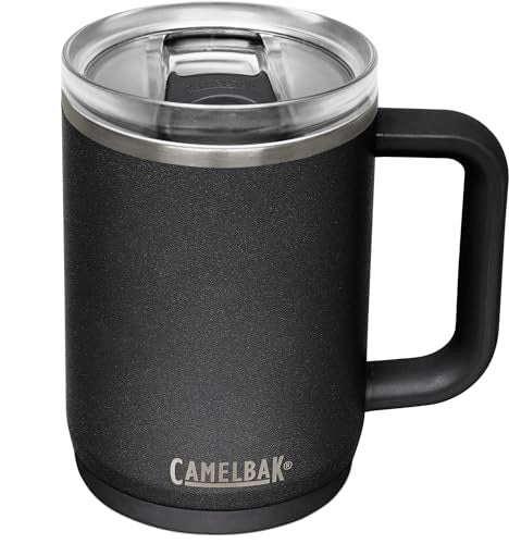CamelBak Thrive Insulated Stainless Steel Mug Leak Resistant Design for Hot and Cold Drinks and Everyday Travel 16oz Black - Image 3