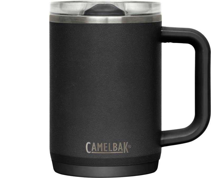 CamelBak Thrive Insulated Stainless Steel Mug Leak Resistant Design for Hot and Cold Drinks and Everyday Travel 16oz Black - Image 2