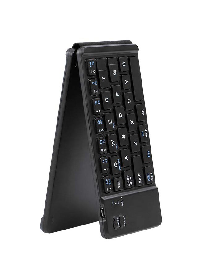 docooler Bluetooth Folding Keyboard For iOS/Android/Windows Black - Image 2