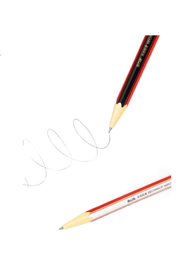 GENVANA Jinwanian 0.5Mm Cartoon Pattern Mechanical Pencil, 3 Pencils + 3 Lead Refills, G-2242 (1 Bag) - Image 1