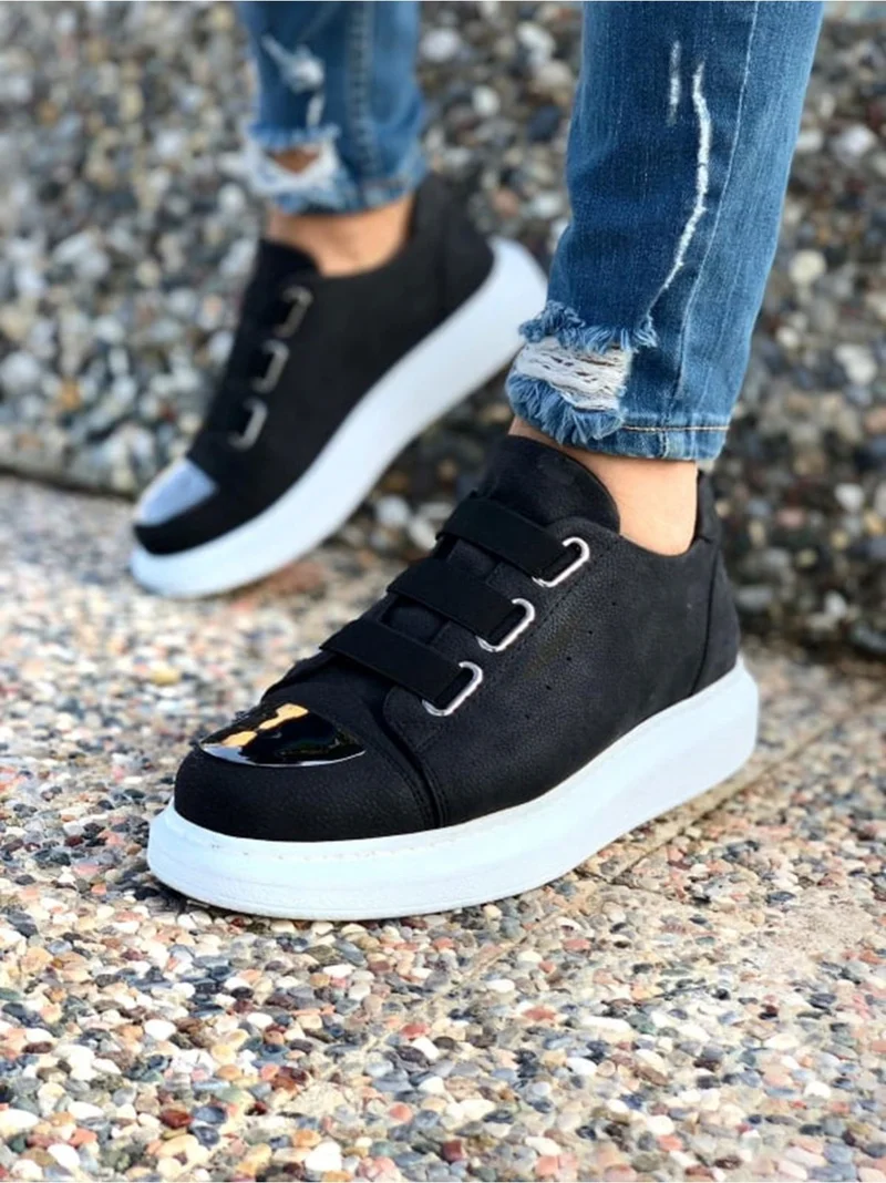 Chekich CH251 Cbt Mirror Men's Shoes Black