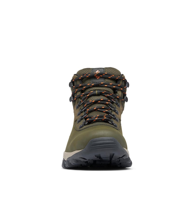 Columbia Mens Newton Ridge Plus II Waterproof Hiking Boot, Deep Olive/Desert Sun, 12 Wide - Image 3