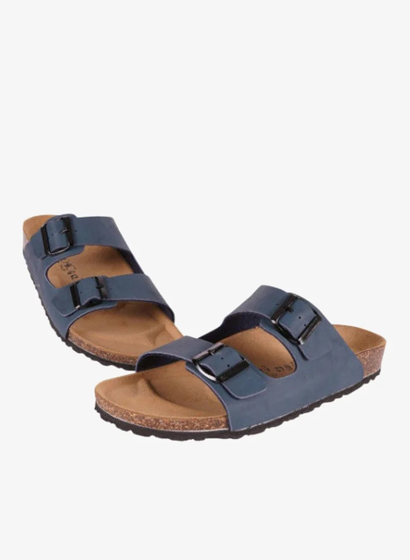 BiOCHIC Biochic Mens Double Strap Sandals 012-371 1800ST-Blue