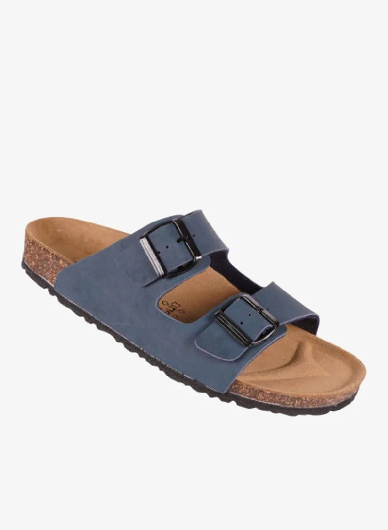 BiOCHIC Biochic Mens Double Strap Sandals 012-371 1800ST-Blue