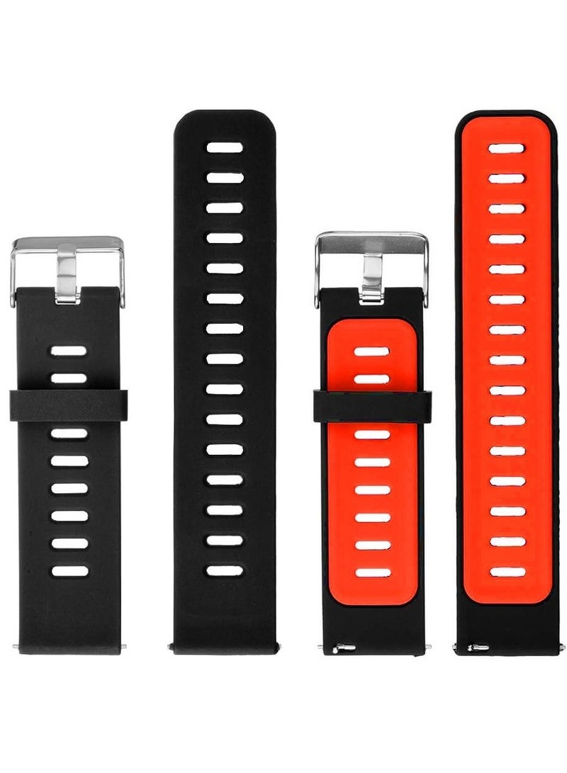 Liger Silicone Watch Bracelet From Liger Compatible With Watch Size 22 MM - Image 1